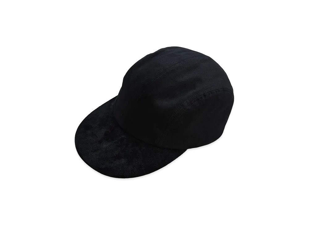 NICENESS Loess Chino Cap with Leather Strap "Black"