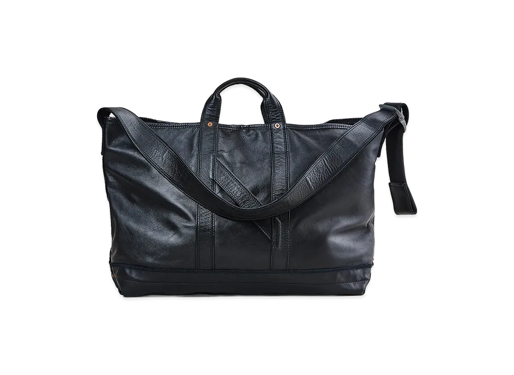 NICENESS H.Ledz Horse Leather Shoulder Strap Bag "Black"