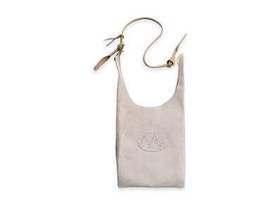 NICENESS S.O.Lowe Suede Leather Shoulder Strap Bag "Light Beige"