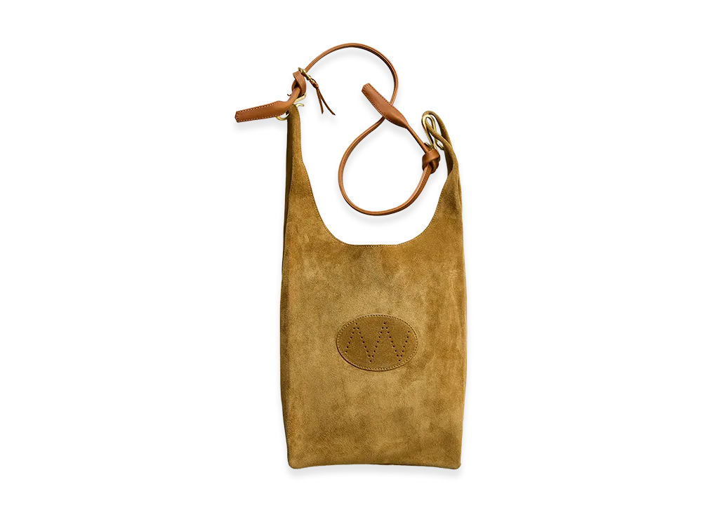 NICENESS S.O.Lowe Suede Leather Shoulder Strap Bag "Camel"