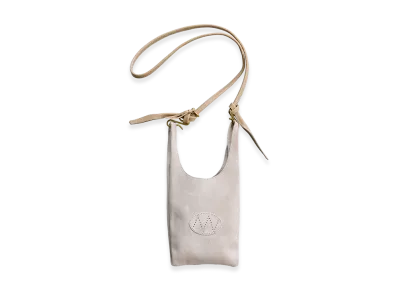 NICENESS S.O.Lowe – Petit Suede Leather Shoulder Strap Bag – Small "Light Beige"