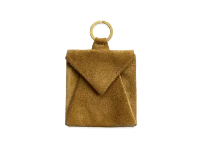 NICENESS S.O.Fats Suede Leather Coin Case "Camel"