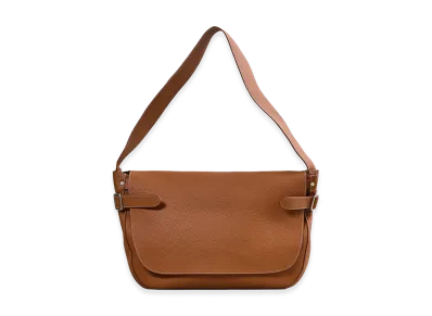 NICENESS L.Hefner Pinnacle Leather Postman Bag "Cognac"