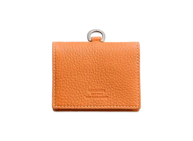 NICENESS H.Jello Cow Leather Coin Case "Orange"