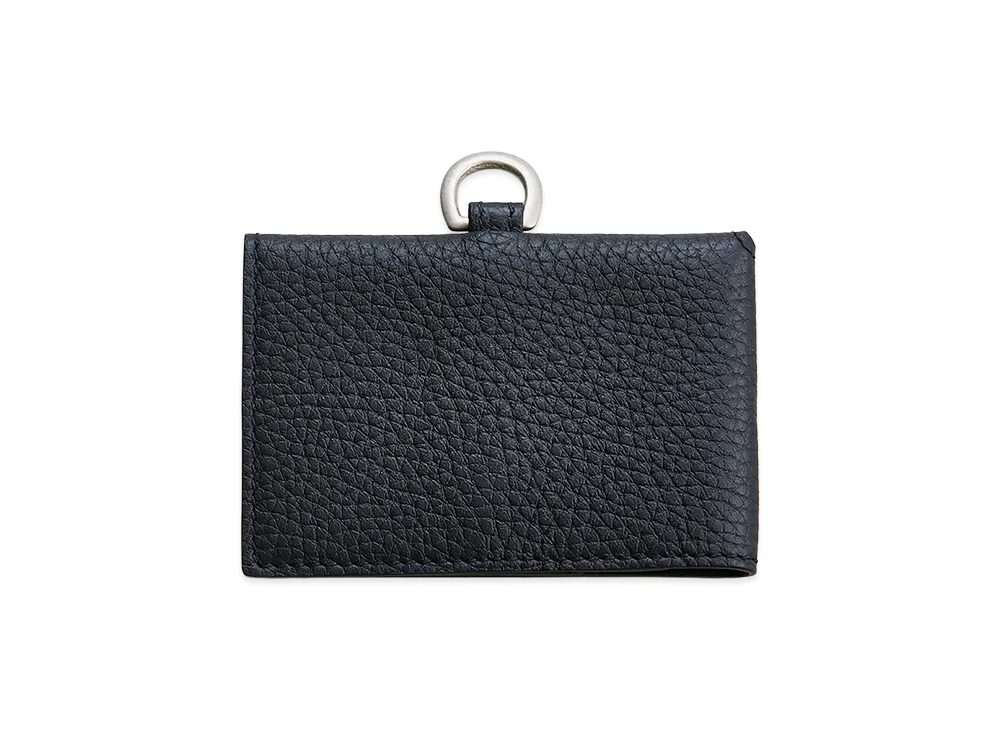 NICENESS H.Biafra Cow Leather L-Shape Card Case "Black"
