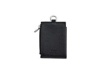NICENESS H.Bay Ray Cow Leather Zip Card Case "Black"