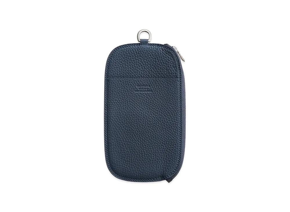 NICENESS H.Klaus Cow Leather Gadget Case "Blue Gray"
