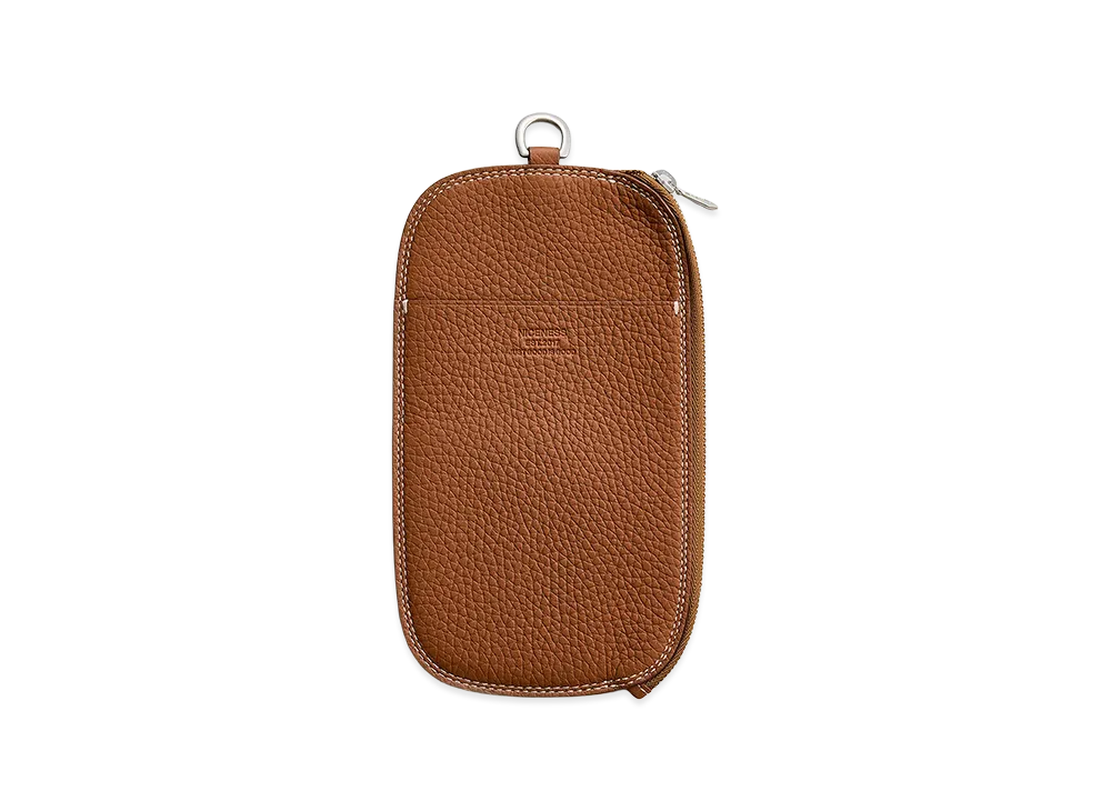 NICENESS H.Klaus Cow Leather Gadget Case "Cognac"