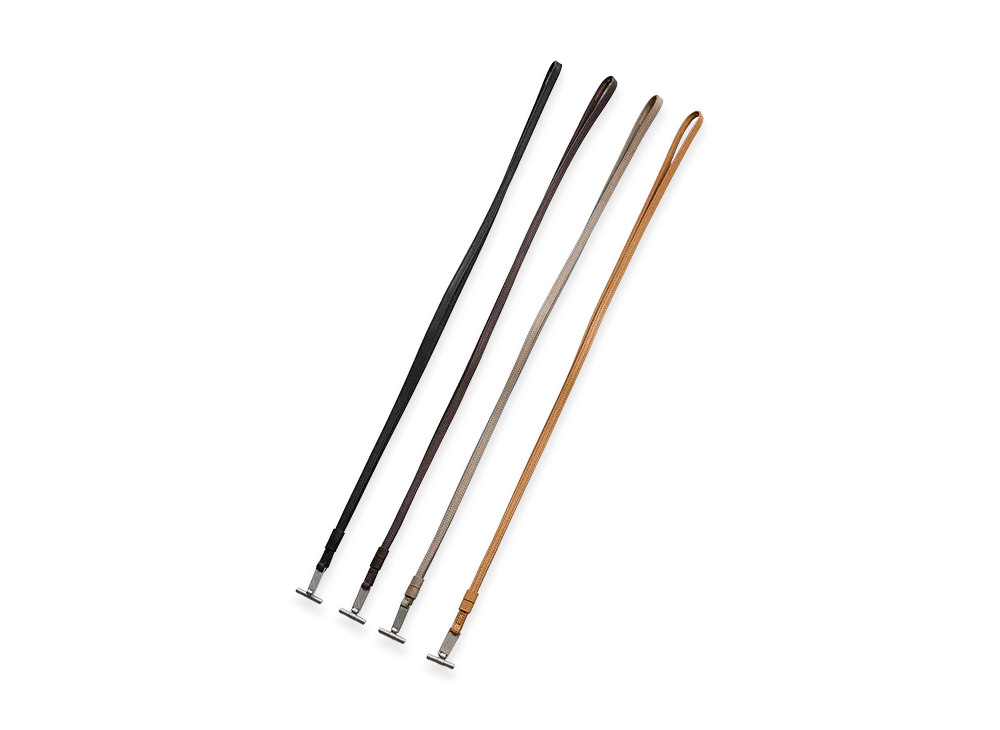 NICENESS H.L.Days T-Bar & Kip Leather Strap / Long "Black"