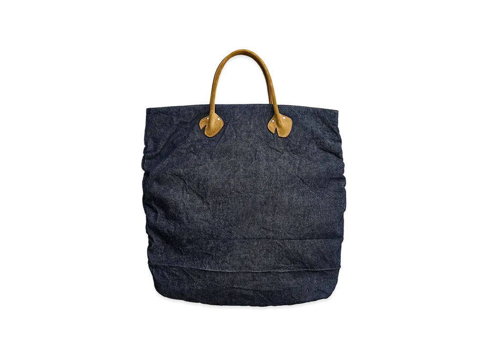 NICENESS T.Aphex Raw Denim NN Shirring Bag "Indigo"