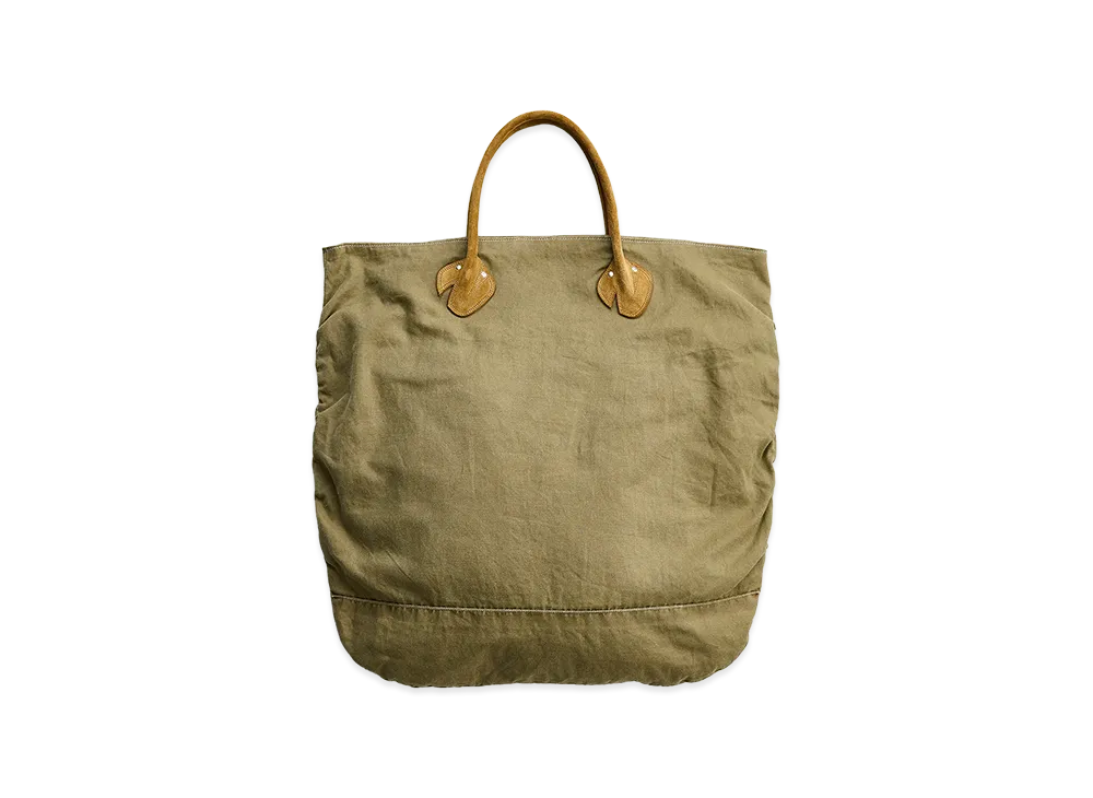 NICENESS S.Aphex Vintage Treat Herringbone NN Shirring Bag "Khaki"