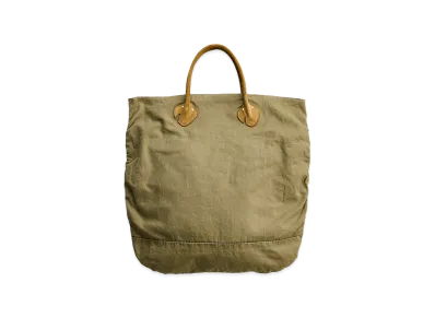 NICENESS S.Aphex Vintage Treat Herringbone NN Shirring Bag "Khaki"