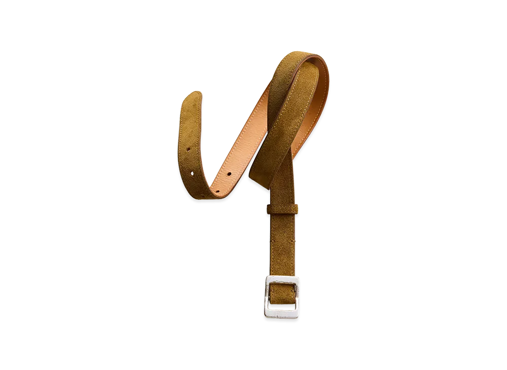 NICENESS A.Case Combination Leather NN Belt "Camel"