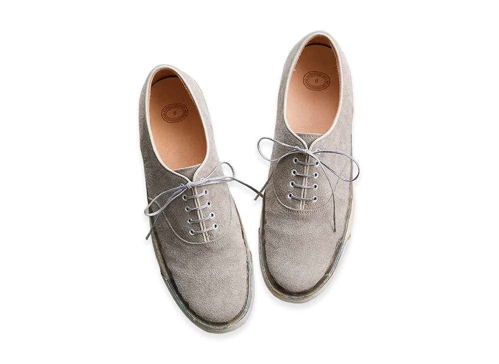 NICENESS Georgia NN Leather Yacht Shoes "Gray"