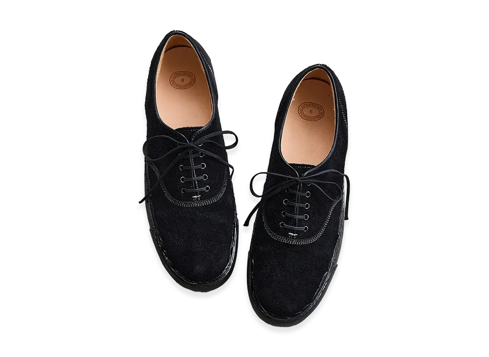 NICENESS Georgia NN Leather Yacht Shoes "Black/Black"