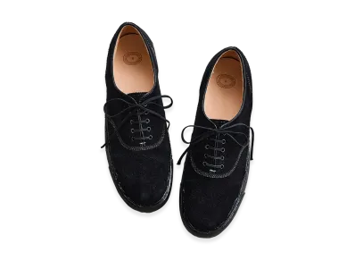 NICENESS Georgia NN Leather Yacht Shoes "Black/Black"
