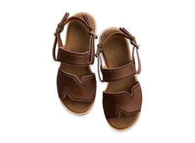 NICENESS Ballard NN LEATHER SANDALS "Brown"