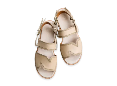 NICENESS Ballard NN LEATHER SANDALS "Light Beige"