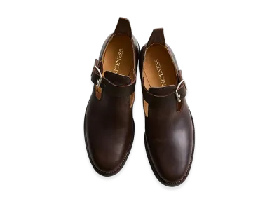 NICENESS Newell Horsebutt Engineer Sandals "Brown"