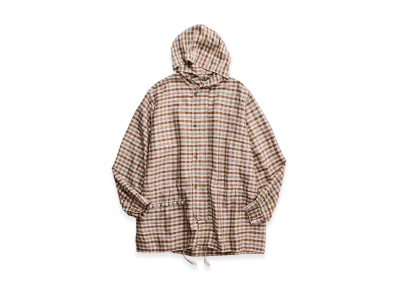 NICENESS Levene Silk Check Taffeta Parka "Gold"