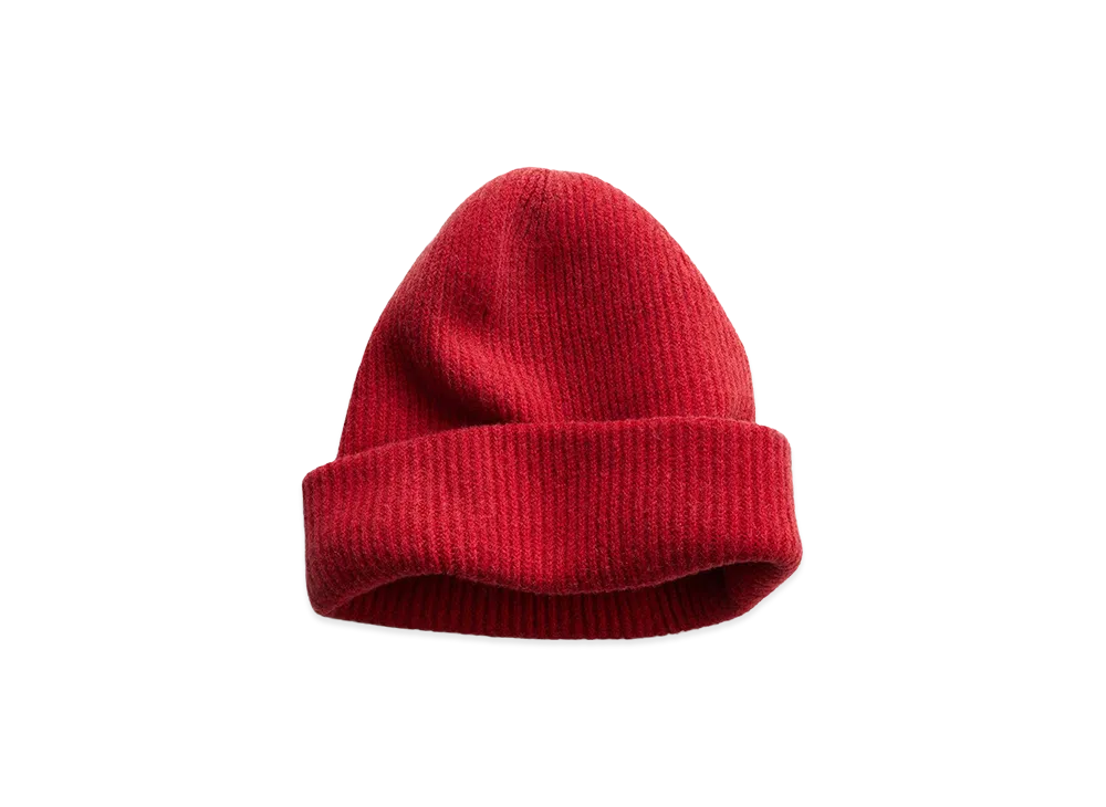 NICENESS Hook Vicuña Cashmere Watch Cap "Scaret"