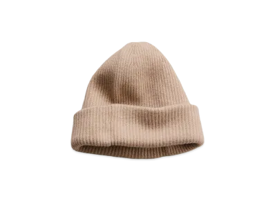 NICENESS Hook Vicuña Cashmere Watch Cap "Natural"