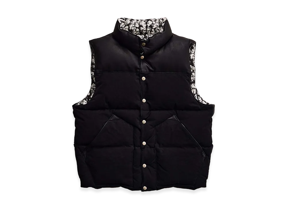 NICENESS Rother Heinzman Reversible Down Vest "Black"