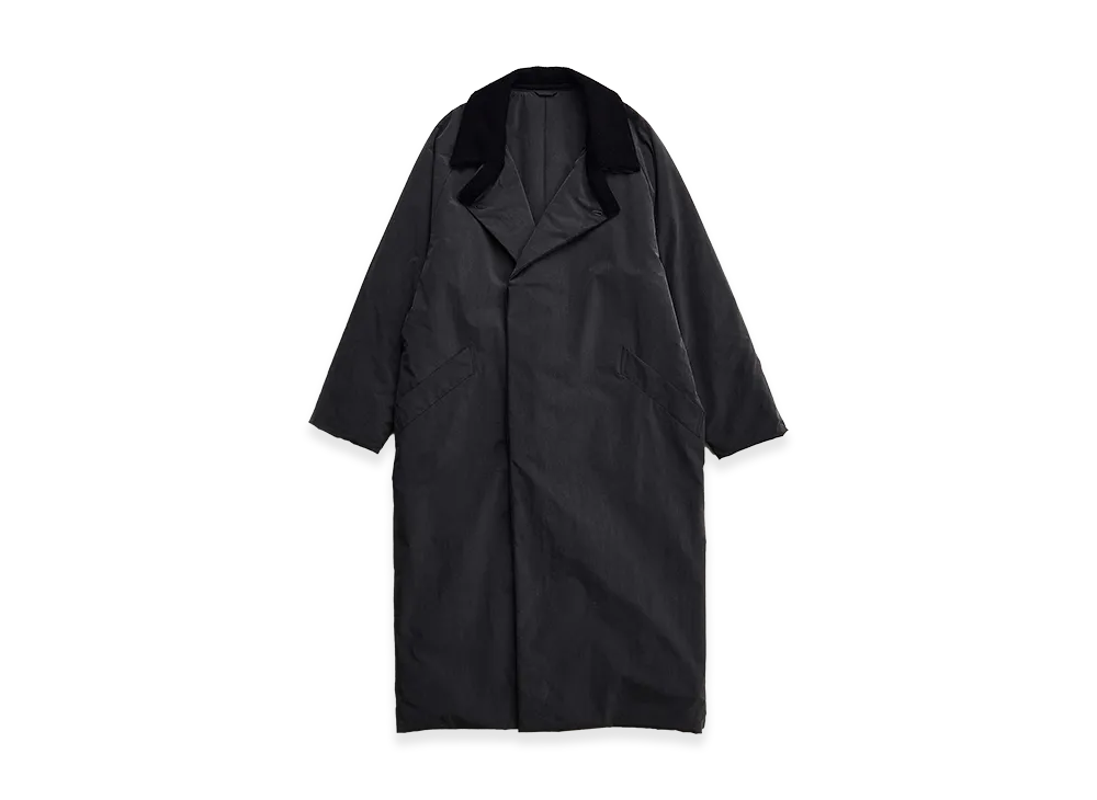 NICENESS Rowan Shrunken Nylon Padded Long Coat "Gray"
