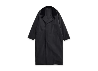 NICENESS Rowan Shrunken Nylon Padded Long Coat "Gray"