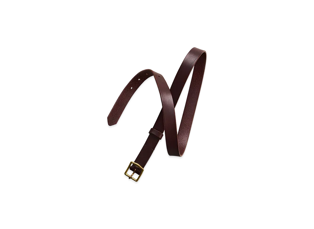 NICENESS Tessa Vacchetta Bullhide Belt 25mm "Brown"