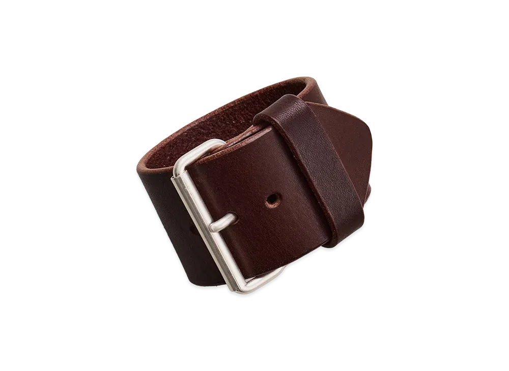 NICENESS Lydia Vacchetta Bullhide Wristband 45mm "Brown"