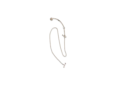 NICENESS W.Barrow Sterling Silver Wallet Chain-Ball Long "Silver"