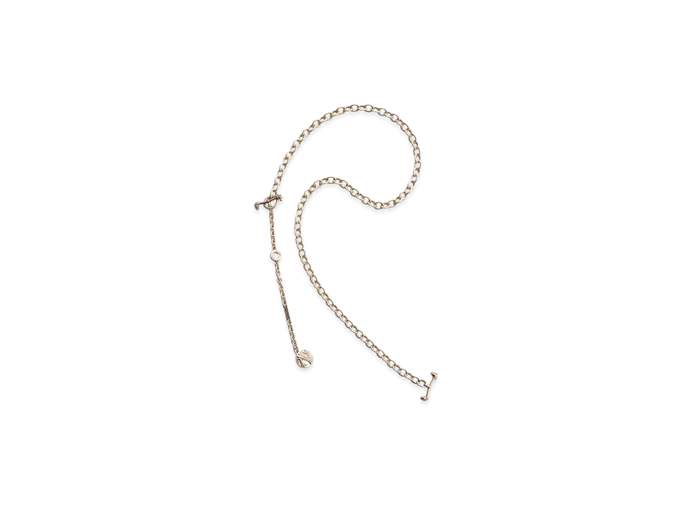 NICENESS W.Gibson Sterling Silver Wallet Chain-Bold Long "Silver"