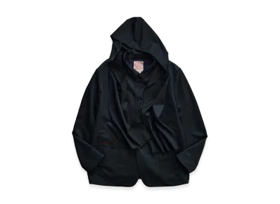 NICENESS Tartt S140's Worsted Gabardine Tartt Jacket "Dark Green"