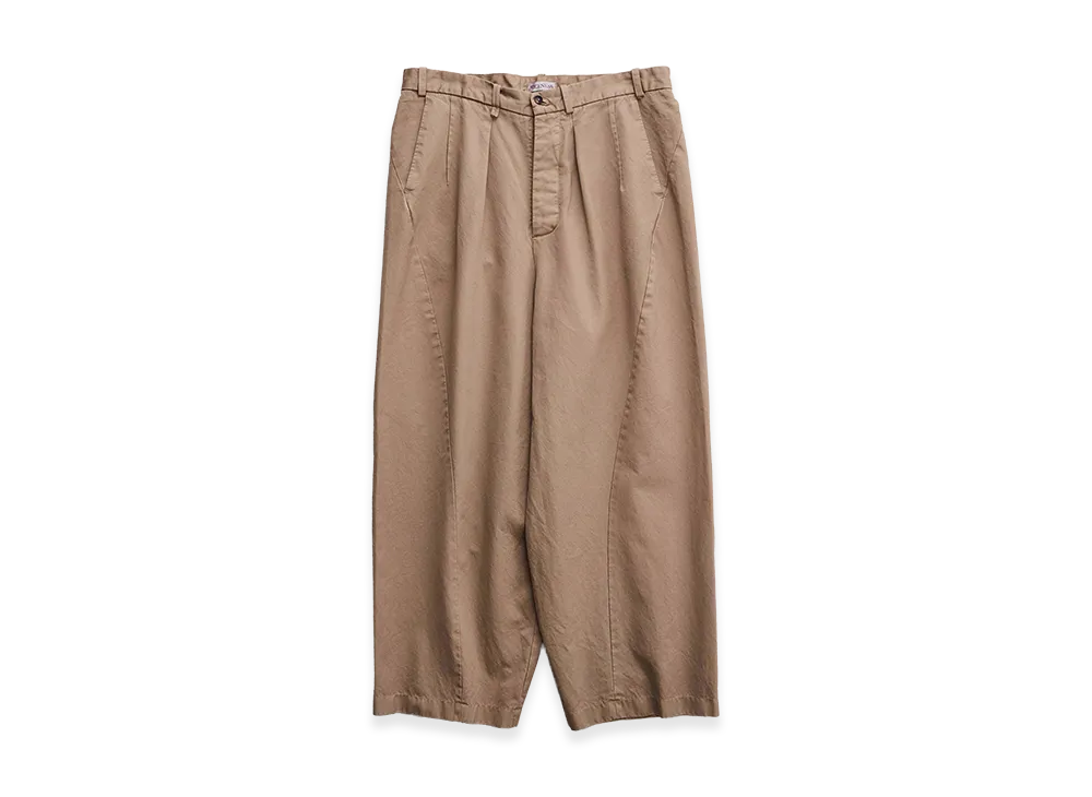 NICENESS E.Joan Premium Pima Twill Rover Trousers "Beige"