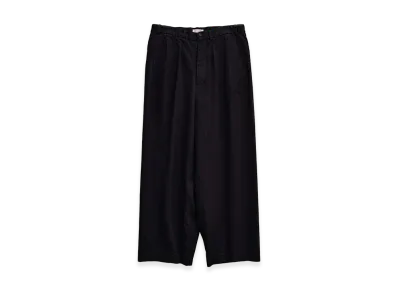 NICENESS E.Joan Premium Pima Twill Rover Trousers "Black"