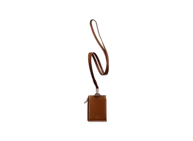 NICENESS Bay Ray - Long Zip Card Case-Long Strap "Cognac"