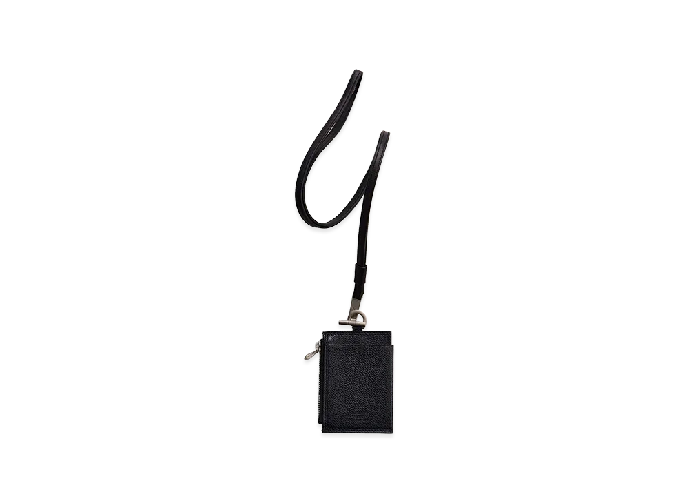 NICENESS Bay Ray - Long Zip Card Case-Long Strap "Black Caviar"