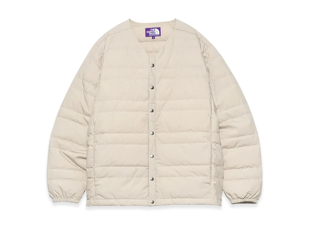 The North Face Purple Label 65/35 Down Cardigan "Stone"