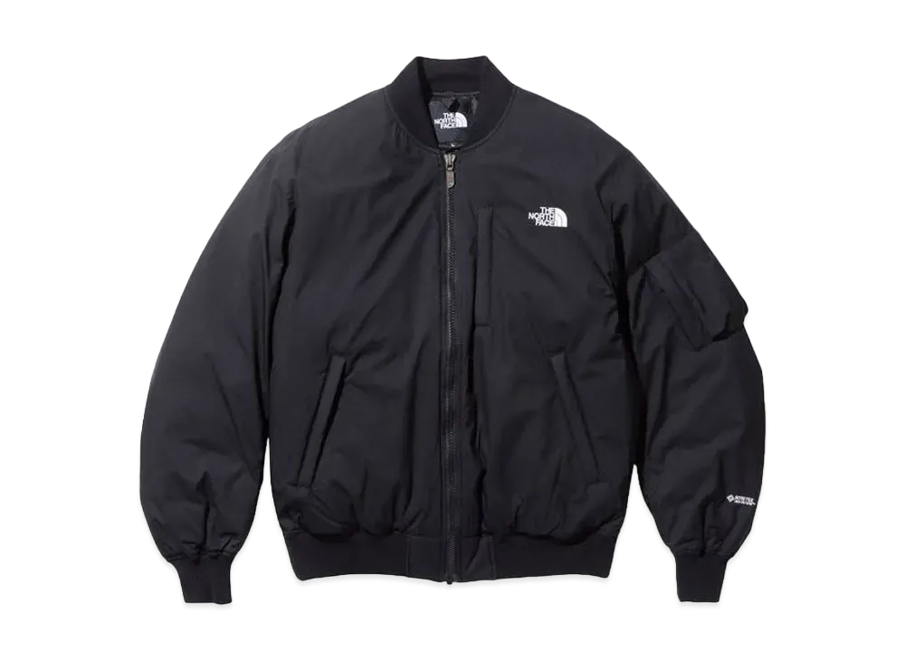 ザノースフェイス GTX インサレーション ボンバー ジャケット "ブラック"