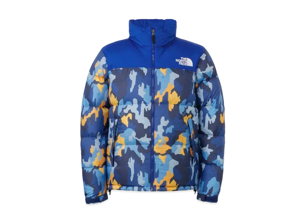 The North Face Novelty Nuptse Jacket "Blue Tree Bark"