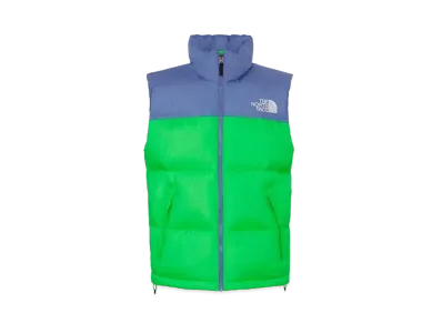 The North Face Nuptse Vest "Optic Blue/Chlorophyll Green"