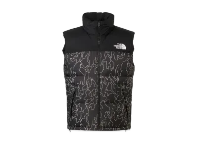 The North Face Novelty Nuptse Vest "Black Tree Bark"