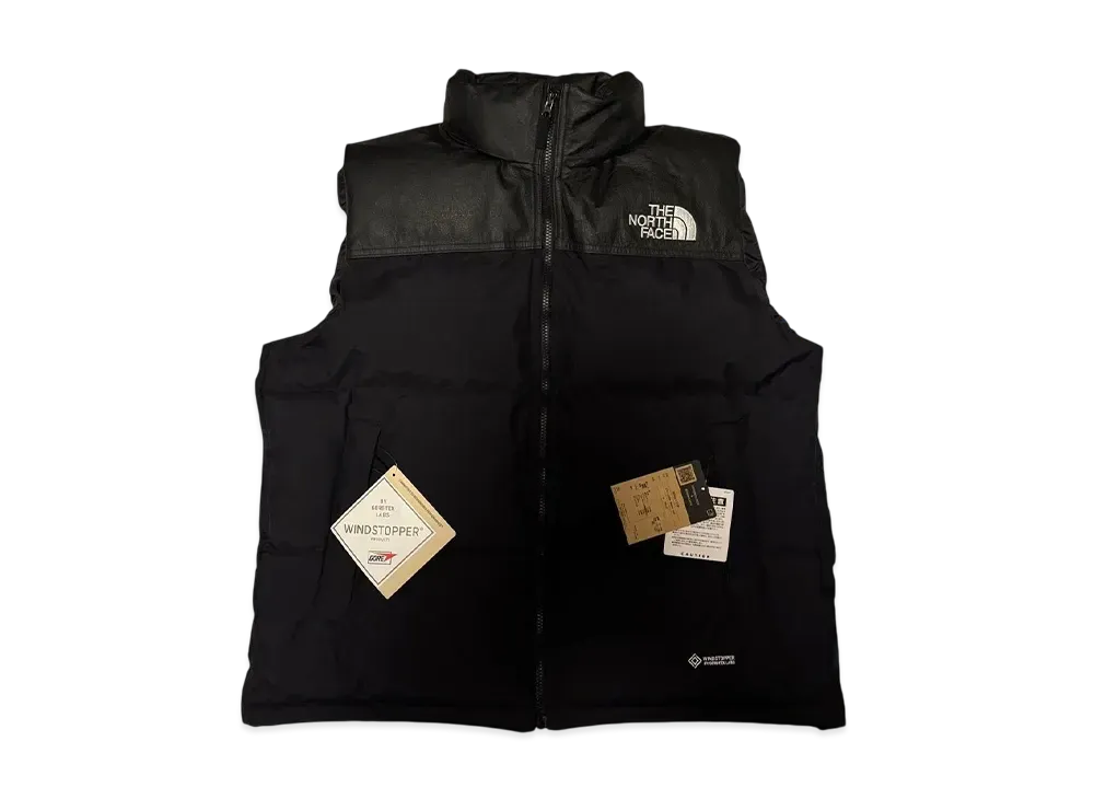 ジャケット・アウター THE NORTH FACE GTX Leather Nuptse Vest The North Face ALTER Exclusive GTX Leather Nuptse Vest