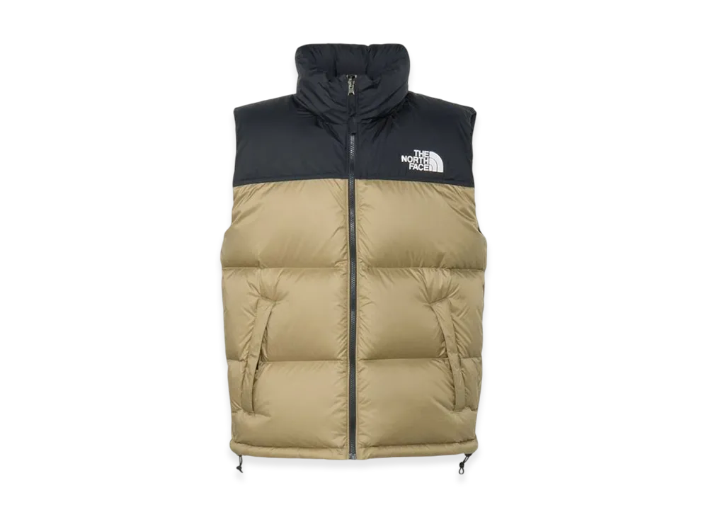 The North Face Nuptse Vest "Black/Classic Khaki"