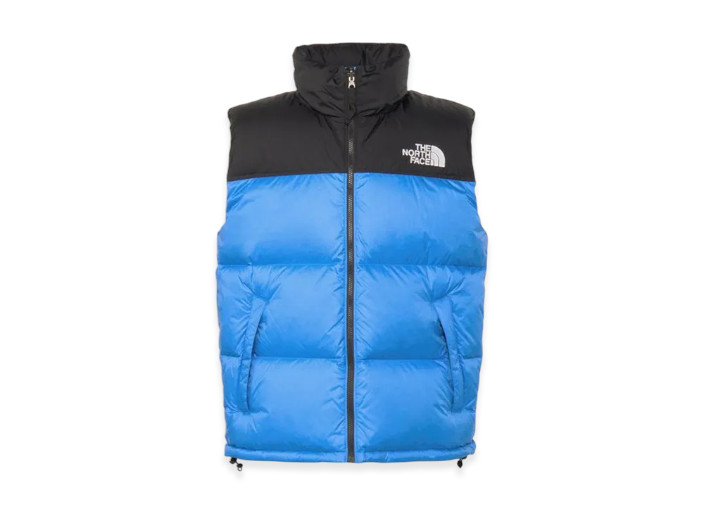 The North Face Nuptse Vest "Black/Clear Lake Blue"