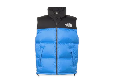The North Face Nuptse Vest "Black/Clear Lake Blue"