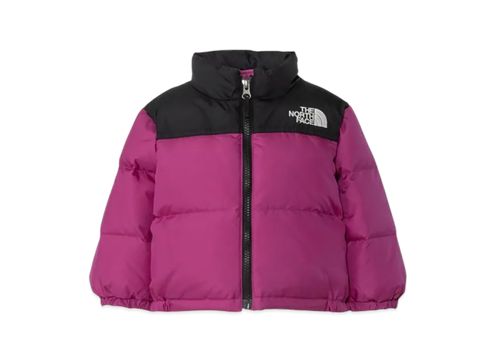 The North Face Baby Nuptse Jacket "Black/Roxbury Pink"
