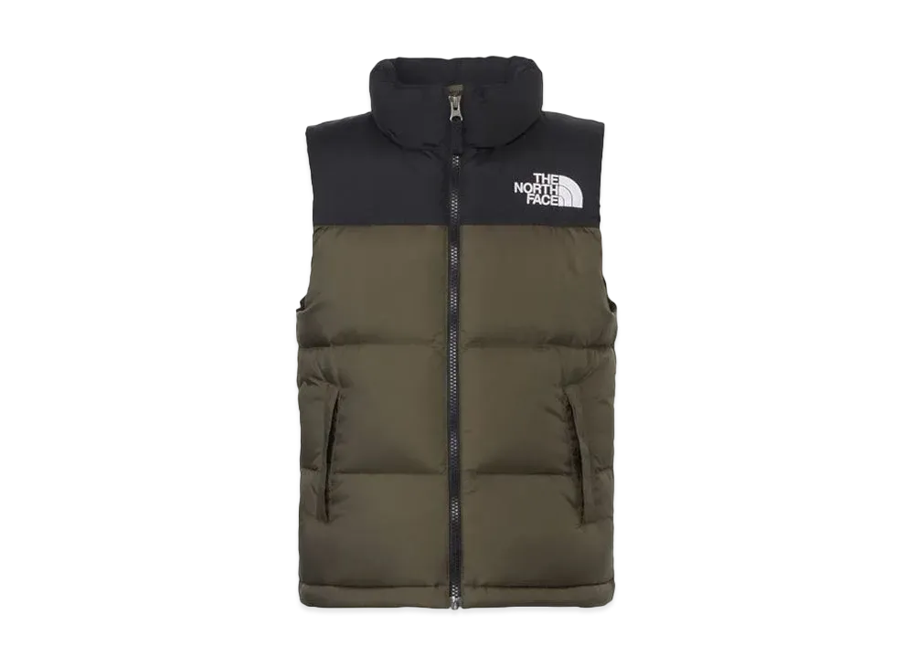 The North Face Nuptse Vest (Kids) "New Taupe"