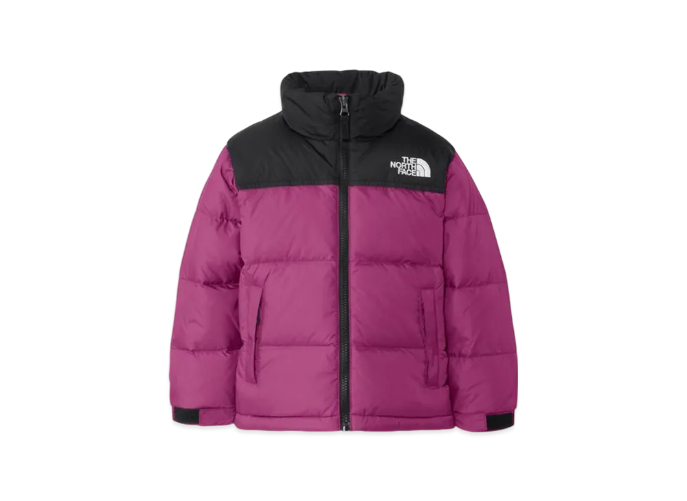 The North Face Kids Toddler Nuptse Jacket "Black/Roxbury Pink"